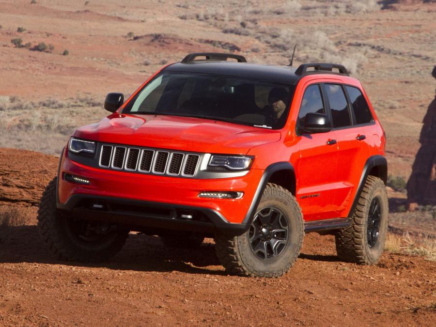  Jeep Grand Cherokee Trailhawk II Concept 2013 года  (фото 17 из 17)